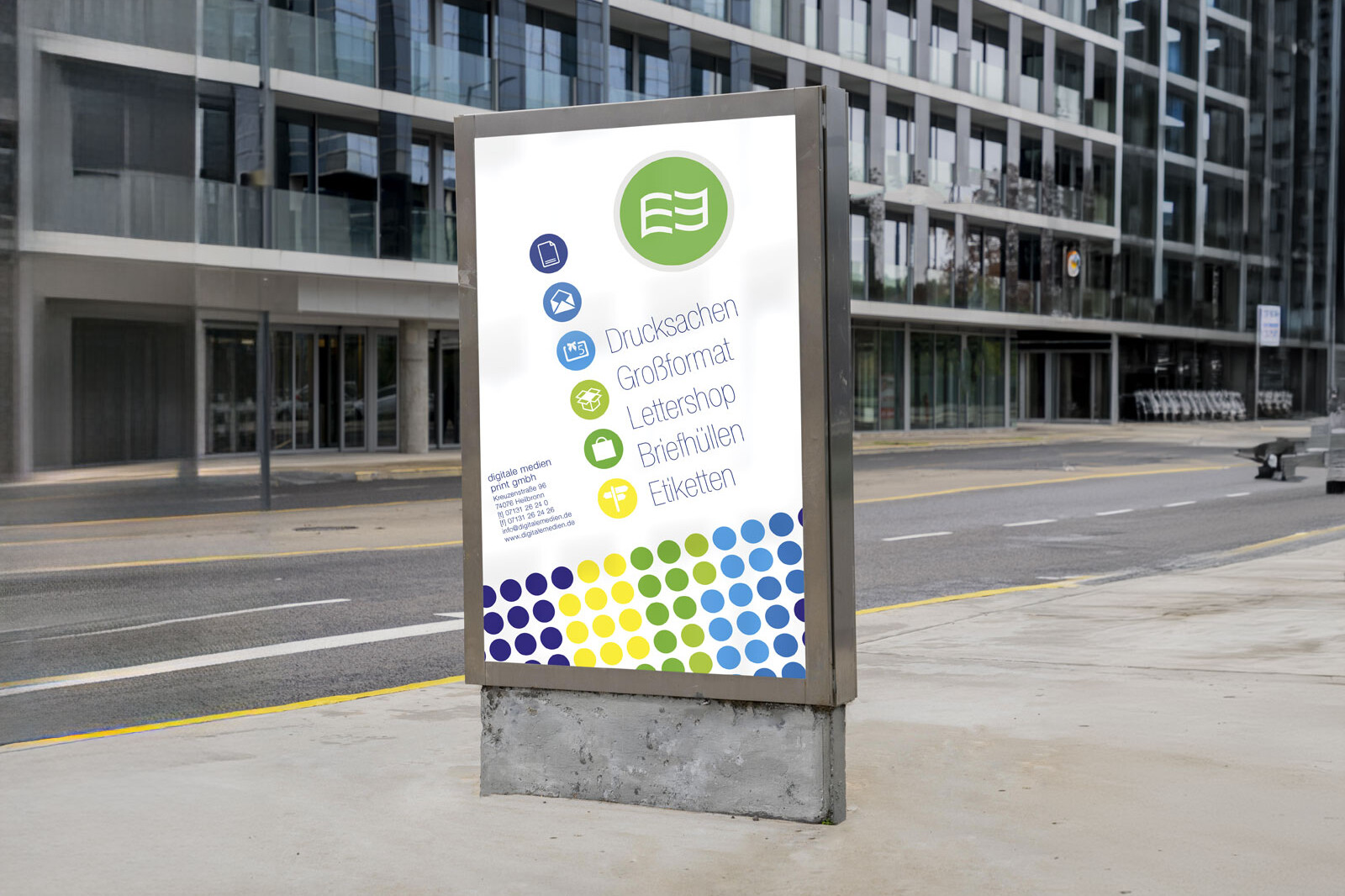 digitale medien print gmbh - Druckproduktion Produkte